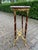 1970 French Louis XVI Mahogany Marble Side Table For Sale - Image 9 of 12