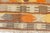 Mid 20th Century Terracotta and Ochre Diamond Design Kilim For Sale - Image 6 of 10
