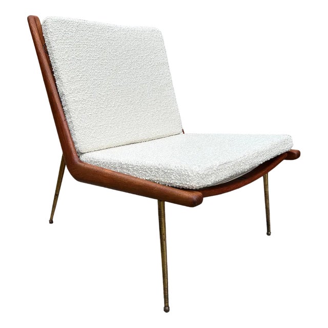 Boomerang Chair by Peter Hvidt and Orla Molgaard Nielsen for France and Son, 1950s For Sale