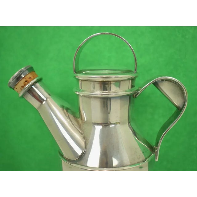 Rustic 1960s Vintage Reed & Barton The Homestead Club 'Watering Can' Cocktail Pitcher For Sale - Image 3 of 8