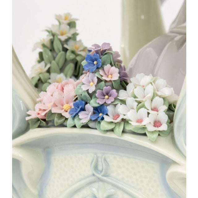 Lladro "Gazebo in Bloom" Porcelain Figurine For Sale - Image 13 of 18