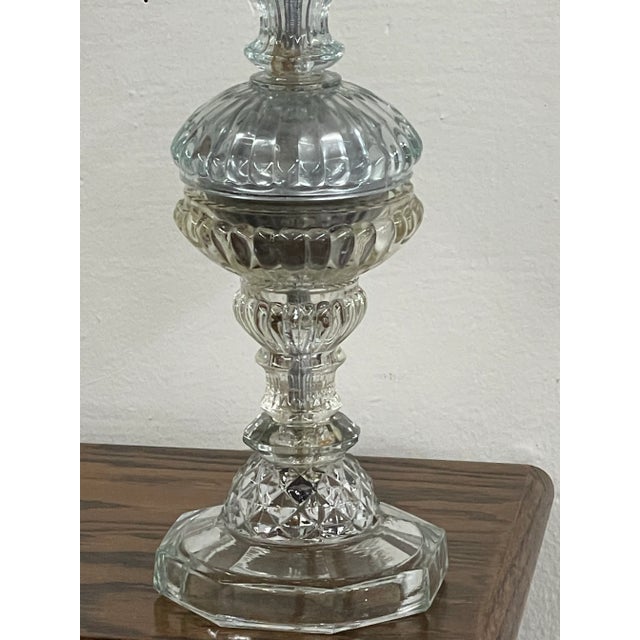 Glass 1930s Glass Table Lamp For Sale - Image 7 of 9