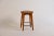 1950s Patinated Oak Stool in the Style of Les Artisans De Marolles For Sale - Image 5 of 11