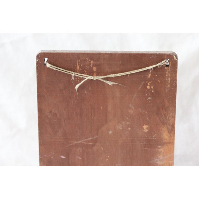 Wood Key Holder Box in Wood and Metal, 2000s For Sale - Image 7 of 18