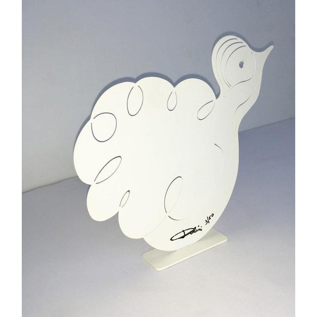 White Painted Metal Sculpture by Riccardo Dalisi, Italy, 1980s For Sale - Image 12 of 18