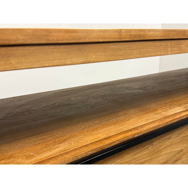 Sienna Crate & Barrel Linea II Natural Four-Drawer Dresser For Sale - Image 8 of 12