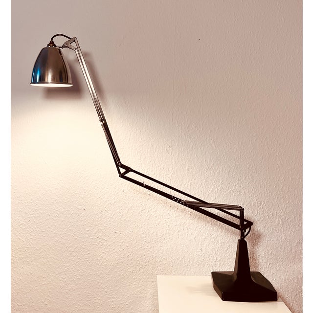Extra Large The Anglepoise Mod. 1208 Desk Lamp by George Carwardine, 1933, Early Production Architect's Lamp For Sale - Image 14 of 18