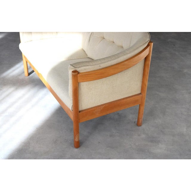 Beige Vintage Two-Seater Sofa from Nielaus, 1970s For Sale - Image 8 of 12