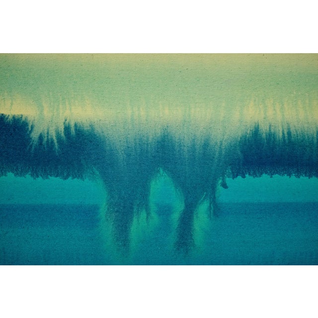 2020s "Lemon Spring" Large Abstract Acrylic Painting by Simon Findlay For Sale - Image 5 of 12