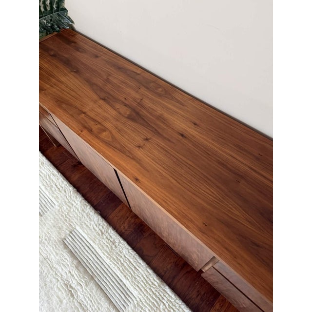 Mid 20th Century Vintage 1950s Walnut Credenza by Madison Furniture Company For Sale - Image 5 of 18