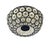 Large Mid-Century Modern Glass Flush Mount from Limburg, Germany, 1960s For Sale - Image 11 of 11