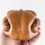 Vintage Hand Carved Yogi Man Weeping Buddha Solid Wooden Sculpture Home Altar For Sale - Image 4 of 11