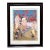 Framed Japanese Woodblock Print Les Perles by Paul Jacoulet For Sale