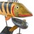 Contemporary Folk Art Fish Decoys by Ronald Derrow Set of 2 For Sale In Dallas - Image 6 of 18