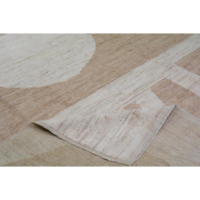 Moroccan Azilal Hand Knotted Wool Rug,8'X10'3" For Sale In New York - Image 6 of 6