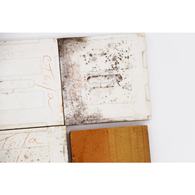 1920s Set of Small Five Tiles Art Nouveau H & R Johnson England & Other For Sale - Image 11 of 15