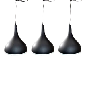Pantone Black & White Adjustable Pendant Lamp Danish Modern, Priced by Item