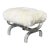 Mid Century Modern Phyllis Morris Lucite Bench W White Fur Seat For Sale