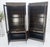 Pair of Dark Burl Wood Lighted Display Curio Cabinets Vitrines Mastercraft MINT For Sale - Image 9 of 18