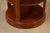 Wood Ethan Allen Townhouse Collection Round Library Side Table For Sale - Image 7 of 18