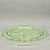 Art Deco Vintage Green Depression Glass “Princess” 3 Part Divided Serving Platter by Hocking Glass For Sale - Image 3 of 10