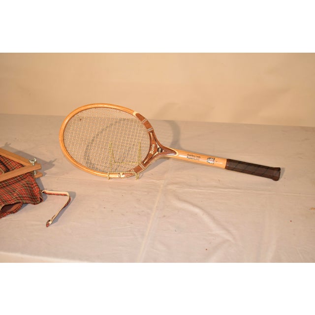 Tad Davis Tennis Racquet, Circa 1960's For Sale - Image 4 of 10