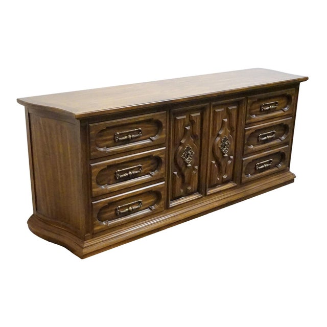 Unique Furniture Bolero II Collection Spanish Mediterranean 80" Triple Door Dresser 2824 For Sale - Image 4 of 15