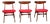 CH30 Chairs attributed to Hans J. Wegner, Denmark, 1960s, Set of 3 For Sale