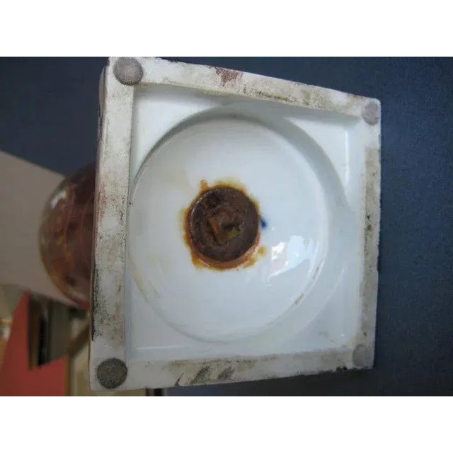 Early 19th Century French Empire Old Paris Porcelain Vase Urn 1810 For Sale - Image 9 of 11