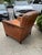 Mid 20th Century Mid 20th Century Vintage Brown Leather Chair For Sale - Image 5 of 14