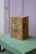 American Antique Floral-Printed Fabric Covered Tabletop Haberdashery Cabinet, Circa Early 20th Century For Sale - Image 3 of 17