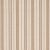 Sample - Schumacher Lightfoot Stripe Fabric in Coffee For Sale
