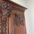 Vintage French Louis XVI Style Carved Walnut 2-Door Wardrobe For Sale - Image 9 of 18