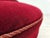 Danish Cocktail Lounge Chair in Cherry-Red Furniture Velour, 1950s For Sale - Image 6 of 17