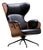 Playwood Walnut and Leather Chair by Jaime Hayon For Sale