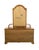 Lexington Recollections Solid Oak Rustic Country French 64" Triple Door Dresser W Mirror 468-235 / 468-207 For Sale - Image 13 of 16