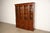 English Baker Furniture Historic Charleston Georgian Inlaid Mahogany Breakfront Bookcase Cabinet For Sale - Image 3 of 17