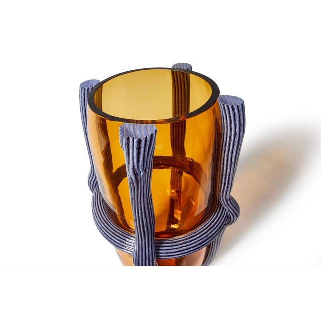 Contemporary Sestiere Vase in Murano Glass by Patricia Urquiola For Sale - Image 3 of 14