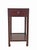 Pair of Asian Accent Tables or Night Stand With Drawer For Sale - Image 4 of 7