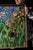 Green Framed Fairy Tale-Motif Stained Glass Assemblage Mosaic For Sale - Image 8 of 17