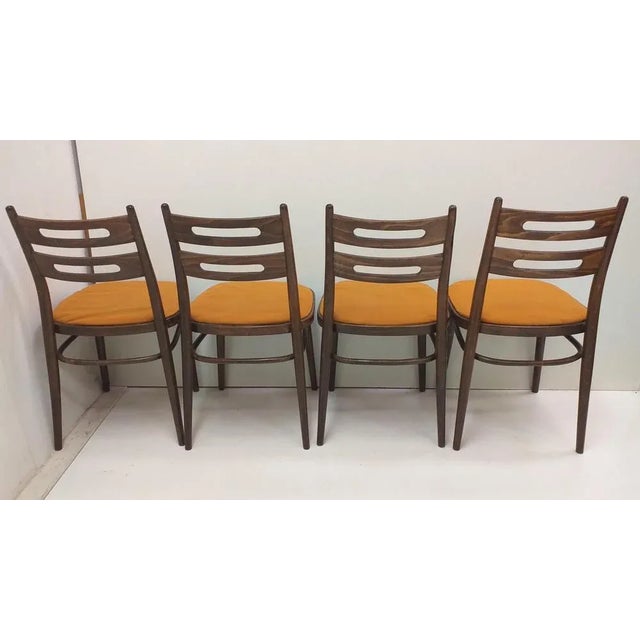 1960s Chairs by Ton for Hala, Czechoslovakia, 1960s, Set of 4 For Sale - Image 5 of 12
