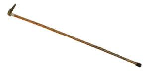 Early 20th Century Hand Carved Italian Greyhound Walking Cane