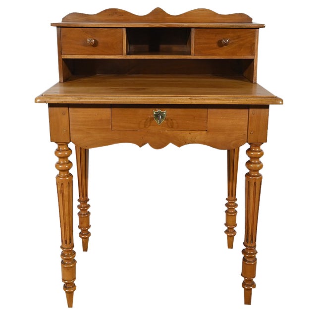Small Louis Philippe Style Secretary, Late 19th Century For Sale