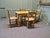 Country Style Carved Dining Table and 4 Chairs This is a very pretty set, the table has decorative carved legs and comes...