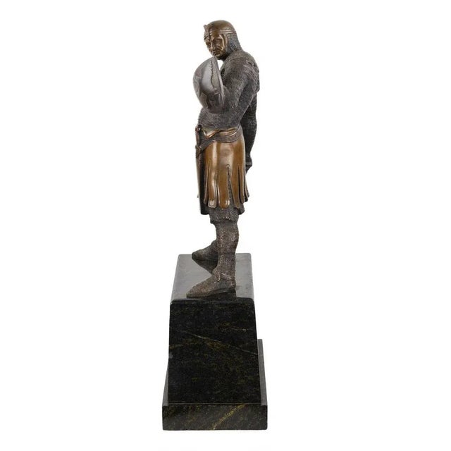 Antique Bronze Sculpture, 1890s For Sale - Image 4 of 8