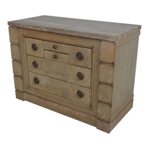 Drexel Stone Top Modern Design Chest or Dresser