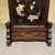 Vintage Chinese Rosewood Table Screen With Mother-of-Pearl Inlay, Koi Fish Motif For Sale - Image 9 of 10