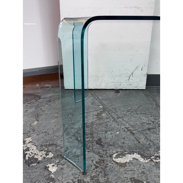 Vittorio Livi for Fiam Ragno Glass Dining Table For Sale - Image 11 of 13
