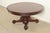 R. J. Horner Antique Victorian Carved Mahogany Split Pedestal Extension Dining Table With Lion Paw Feet, Newly Refinished For Sale - Image 12 of 12