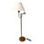 Rare contemporary floor lamp by Casella Lighting featuring a striking adjustable swing-arm design, integrated dimmer...